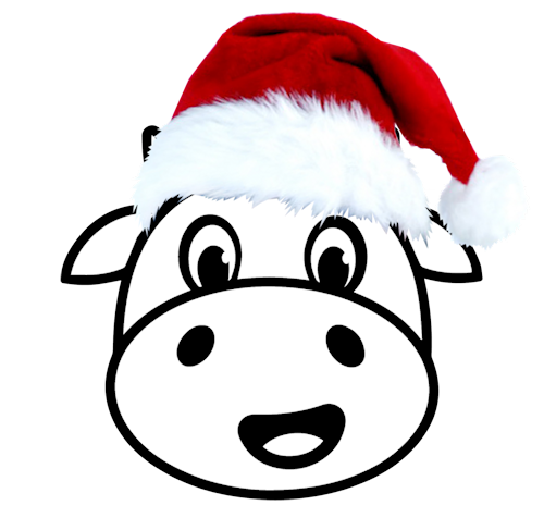 LOGO vache - ma vie en correze- noel